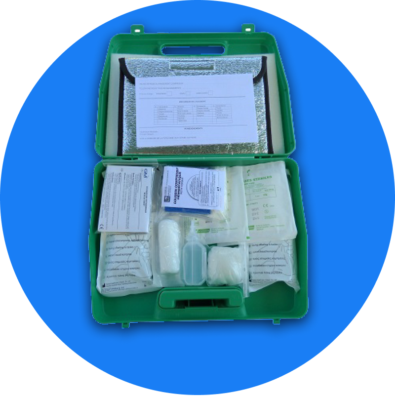 Trousse de secours membre sectionné